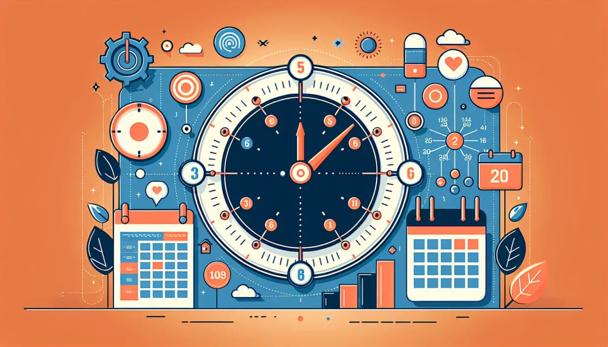 Infographie des meilleurs horaires de publication sur les réseaux sociaux en 2025 avec horloge et icônes de plateformes